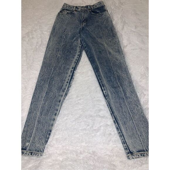 Vintage 80’s Acid Wash Jeans Palmetto’s USA Size 5 - Picture 12 of 16